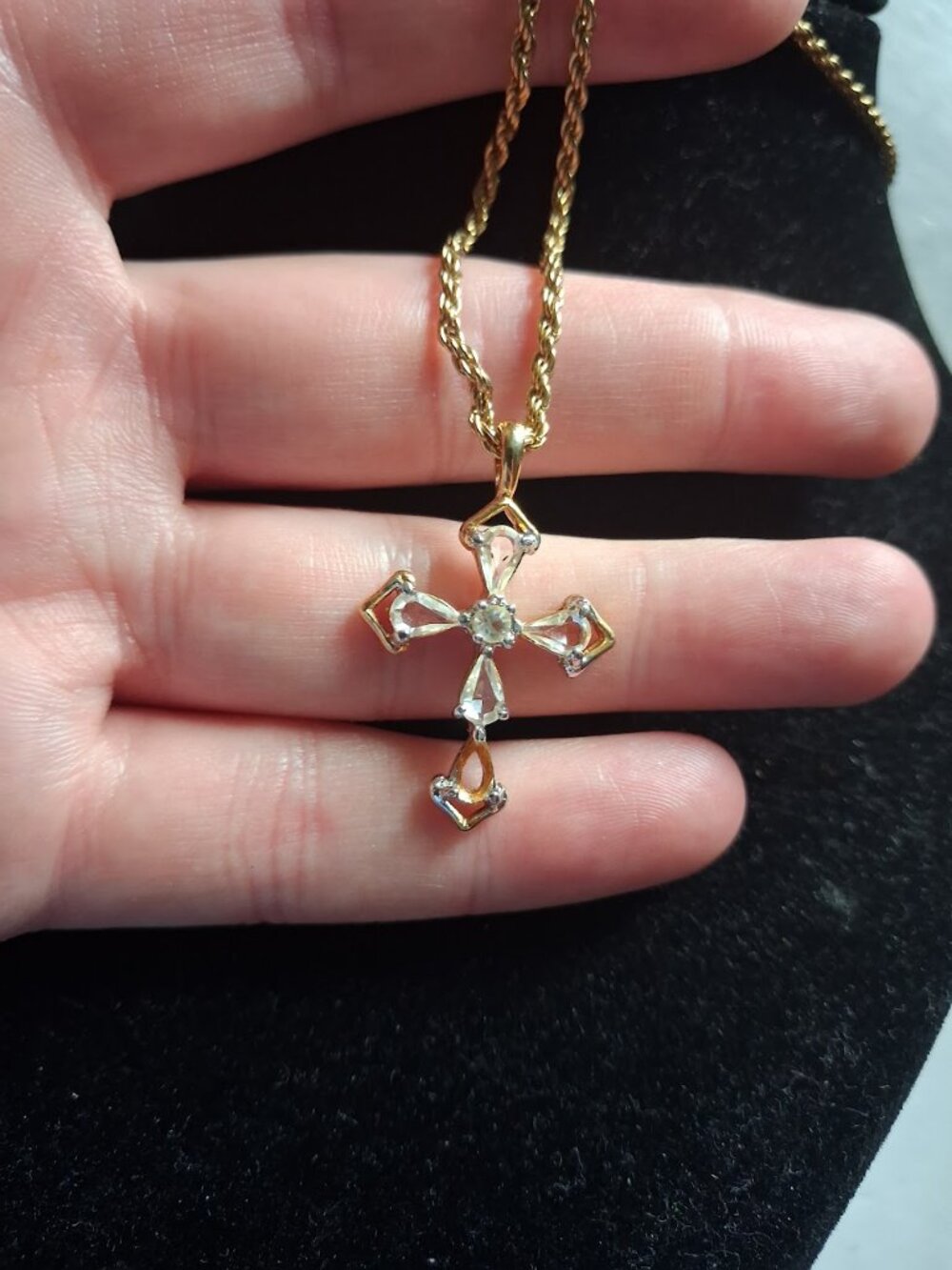 30 inch Cross necklace - Picture 2 of 5
